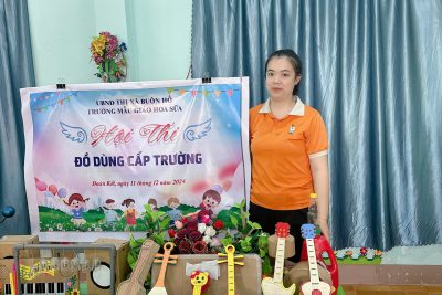 HỘI THI ĐỒ DÙNG CẤP TRƯỜNG