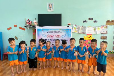 HỘI THI BÉ KHỎE BÉ TÀI NĂNG CẤP TRƯỜNG – LỚP MẦM