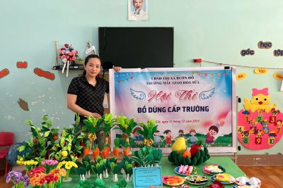 HỘI THI ĐỒ DÙNG CẤP TRƯỜNG – LỚP LÁ 1