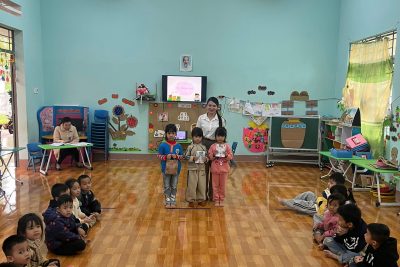 TIẾT DẠY CHUYÊN ĐỀ – LỚP LÁ – BÙI THỊ THANH TÂM – LQVH ” LÀM QUEN CHỮ CÁI U,Ư”